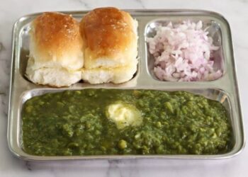 Recipe: ಪಾಲಕ್ ಪಾವ್ ಭಾಜಿ ರೆಸಿಪಿ (Palak Pavbhaji)