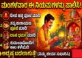 Spiritual: ಮಂಗಳವಾರ ಈ ನಿಯಮಗಳನ್ನು ಪಾಲಿಸಿ, ಜೀವನದಲ್ಲಿ ಅಭಿವೃದ್ಧಿ ಹೊಂದಿ